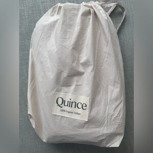 NWOT Quince Organic Cotton Duvet Cover